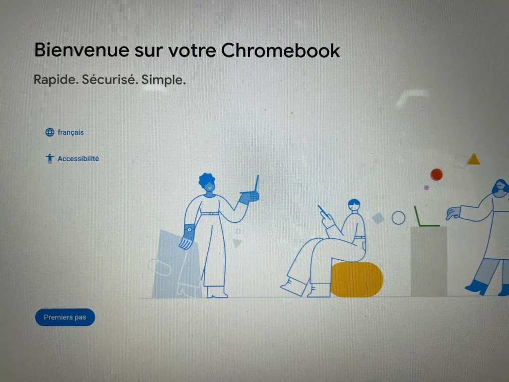 Bienvenue sur votre Chromebook