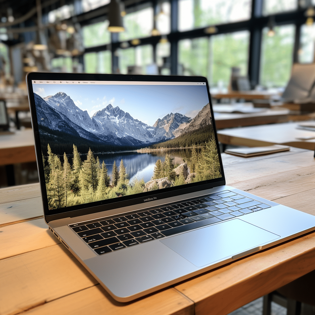Chromebook on a desk