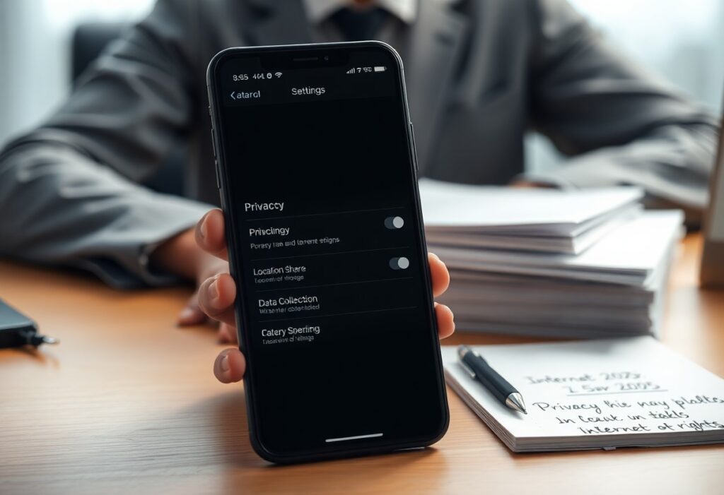Smartphone avec cadenas posé sur un clavier, symbole de la protection de la vie privée en ligne en 2025