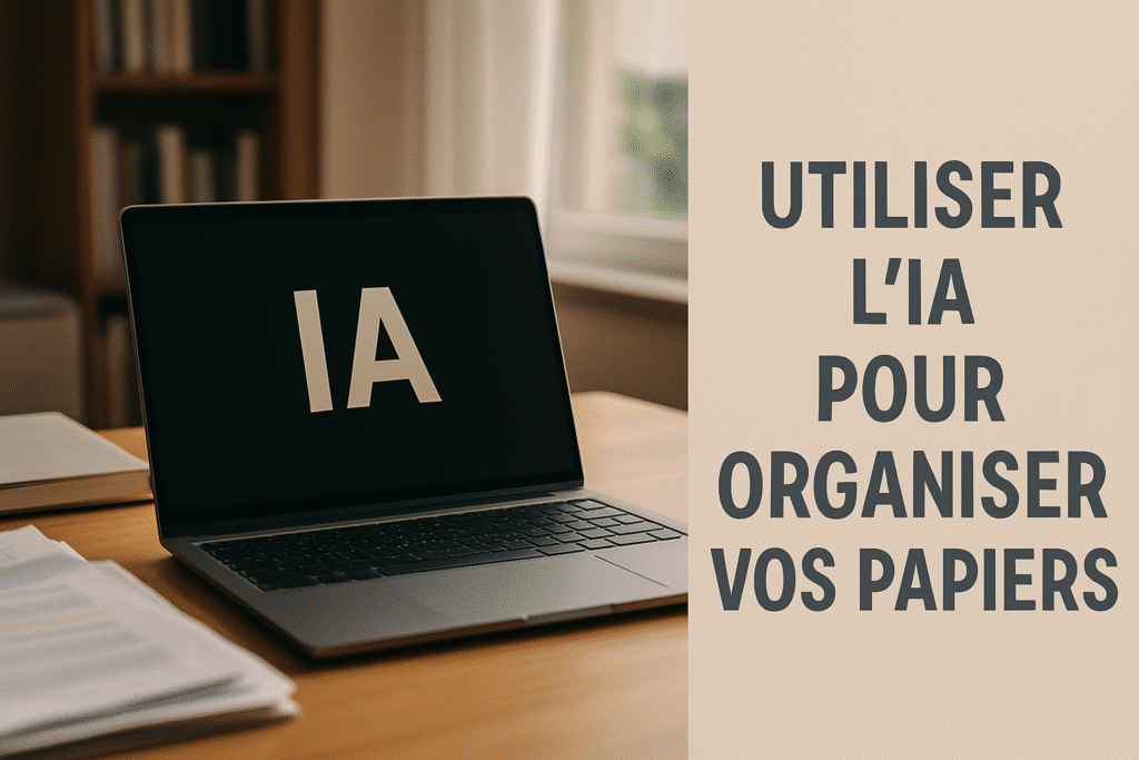 Miniature article IA papiers